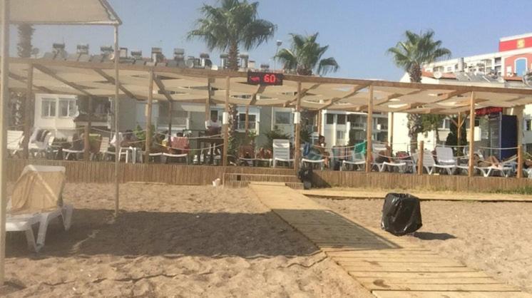Уютная Квартира На Берегу Моря С Частным Бесплантным Пляжем Antalya Bagian luar foto
